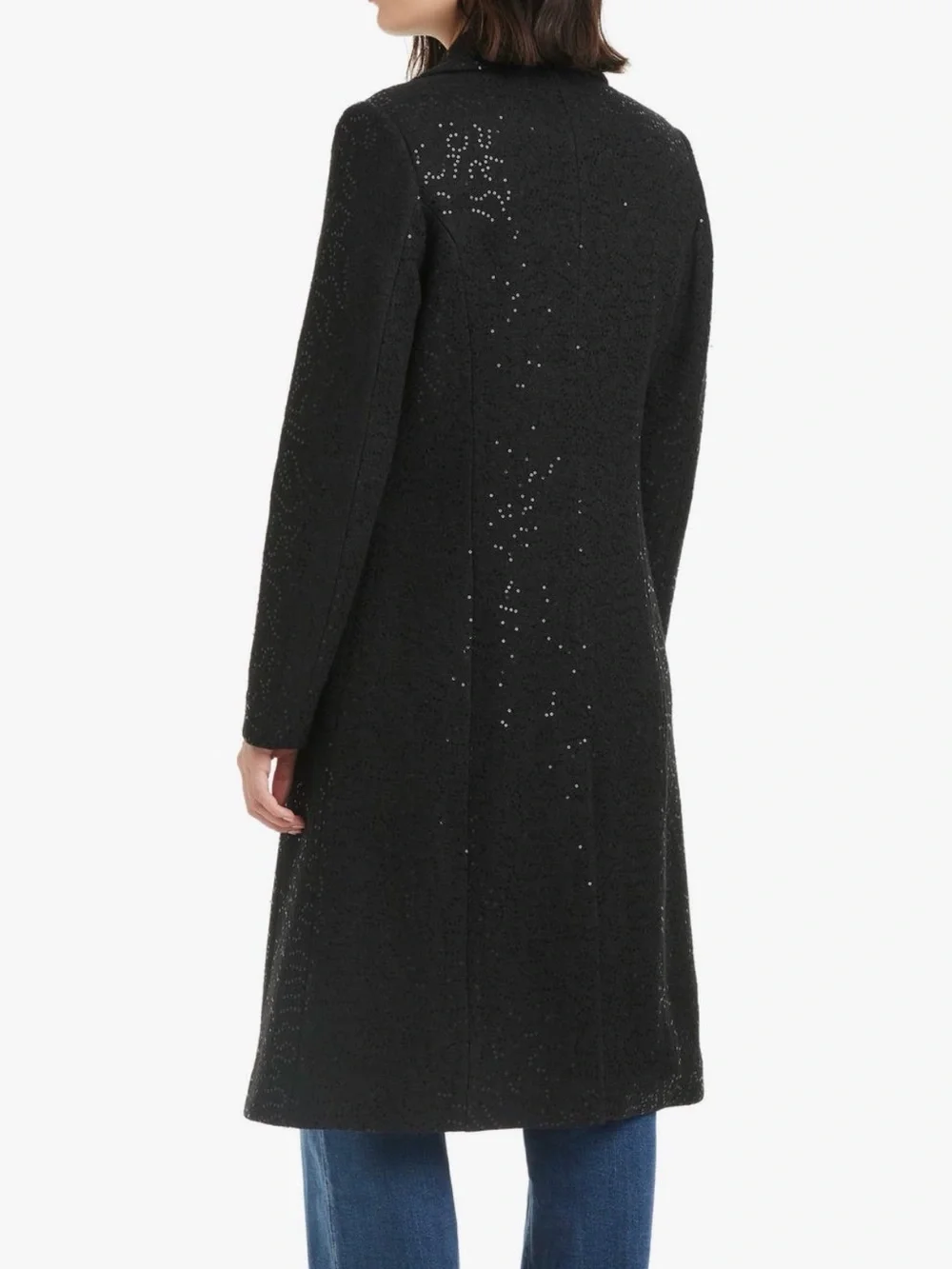 kate spade Sequin Longline Coat